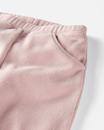 Toddler Girl 2-Piece Recycled Microfleece Set, 