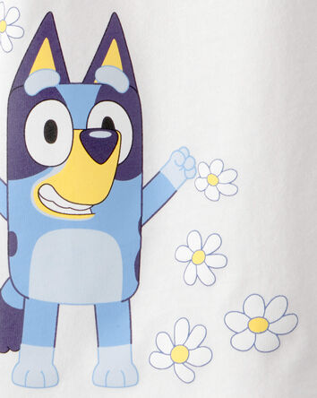 Tout-petit fille - T-shirt &agrave; imprim&eacute; Bluey &ndash; Blanc, 