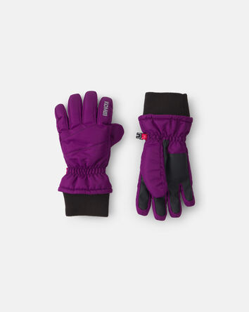 Girls Kombi Peaked Gloves - Purple, 