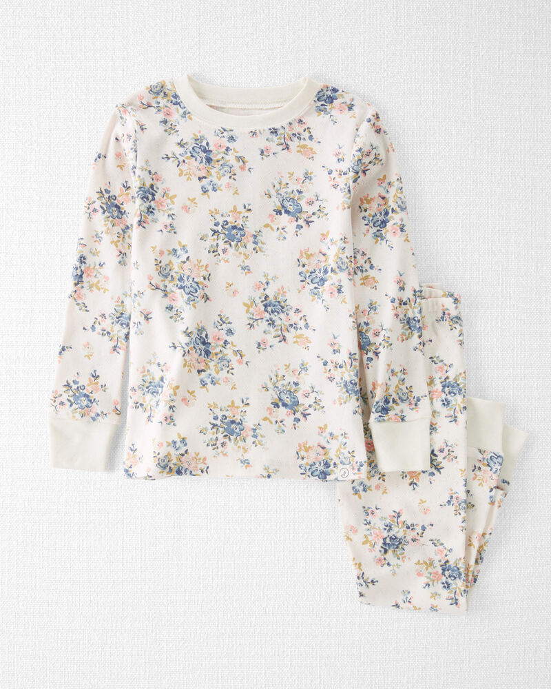 Toddler Girl Organic Cotton Pyjamas Set, image 1 of 4 slides