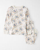 Toddler Girl Organic Cotton Pyjamas Set, image 1 of 4 slides