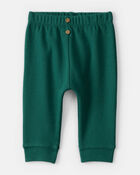 Baby 2-Piece My First Christmas Long-Sleeve Bodysuit & Pant Set - Cream/Green, image 2 of 7 slides