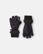 Boys Kombi Peaked Gloves - Black, image 1 of 2 slides