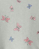 Toddler Girl Butterfly Long-Sleeve Knit Dress - Green, image 3 of 4 slides