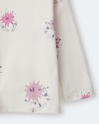 Toddler Girl Skiing Abstract Long-Sleeve Relaxed Graphic Top - Cream, image 6 of 6 slides