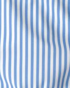 Toddler Girl 3-Piece Sailboat Long-Sleeve Rashguard Swimsuit Set - Blue, image 3 of 5 slides