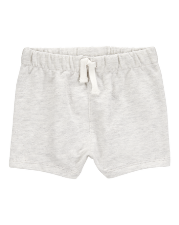 Baby Pull-On Slub Jersey Shorts, 