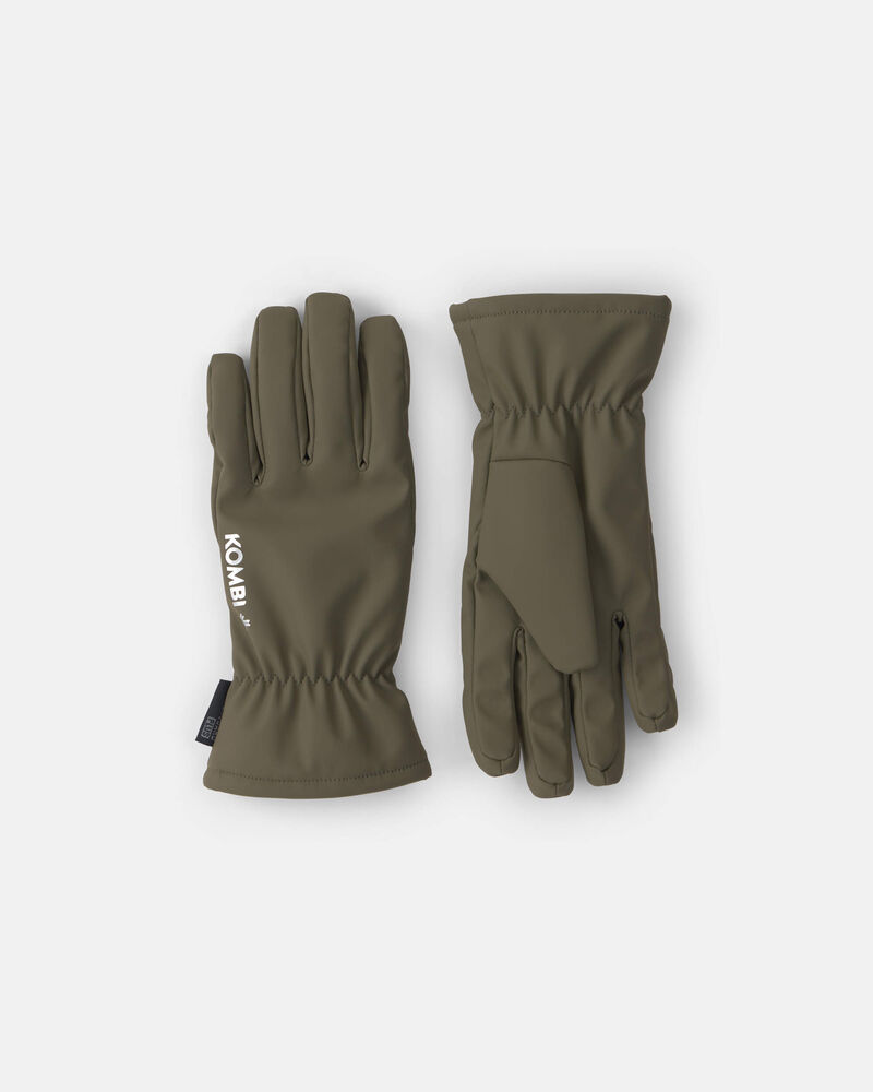 Boys Kombi Drop Gloves - Khaki, image 1 of 2 slides