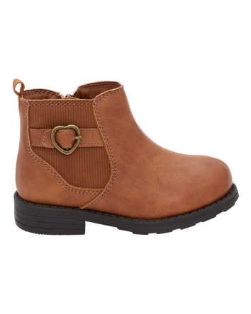 Enfant en bas âge Bottes Chelsea en similicuir, 
