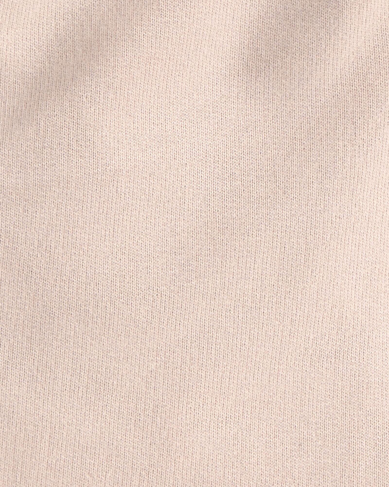 Toddler Boy Striped French Terry Shorts - Khaki/Blue, image 4 of 5 slides