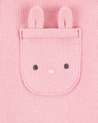 Baby 2-Piece Floral Long-Sleeve Tee & Coverall Set, image 5 of 7 slides