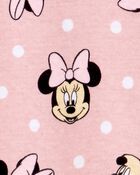 Toddler Girl Minnie Mouse Snug Fit Cotton 2-Piece Pyjamas - Pink, image 2 of 3 slides