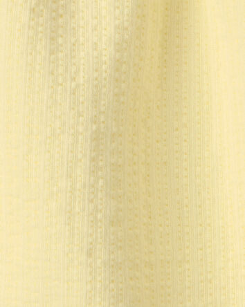 Toddler Girl Flutter-Sleeve Seersucker Top - Yellow, 