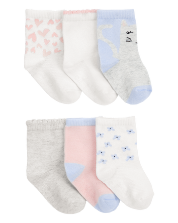 Baby 6-Pack Socks, 