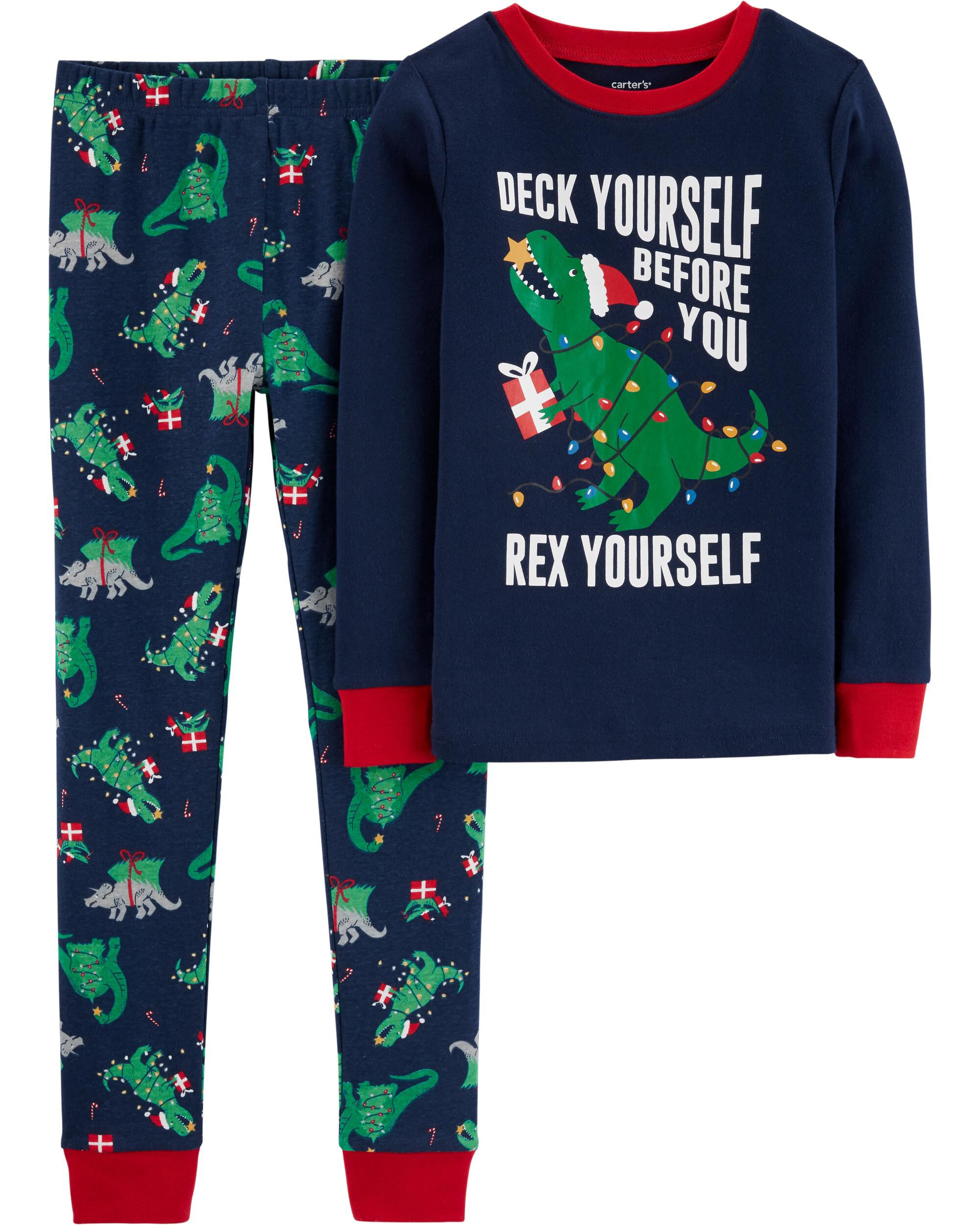 baby christmas pajamas carters