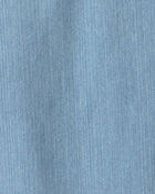 Filles - D&eacute;bardeur en chambray denim - D&eacute;lav&eacute; clair, image 2 sur 2 diapositives