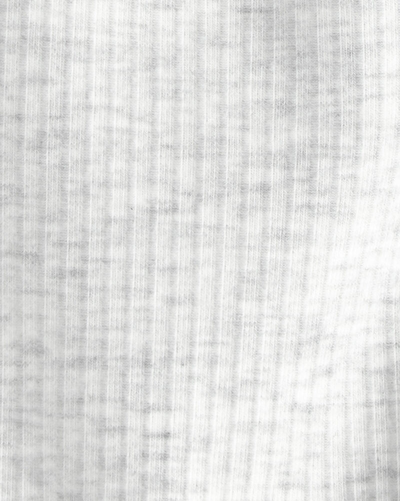 Baby Girl Rib Pull-On Leggings - Grey, image 3 of 4 slides
