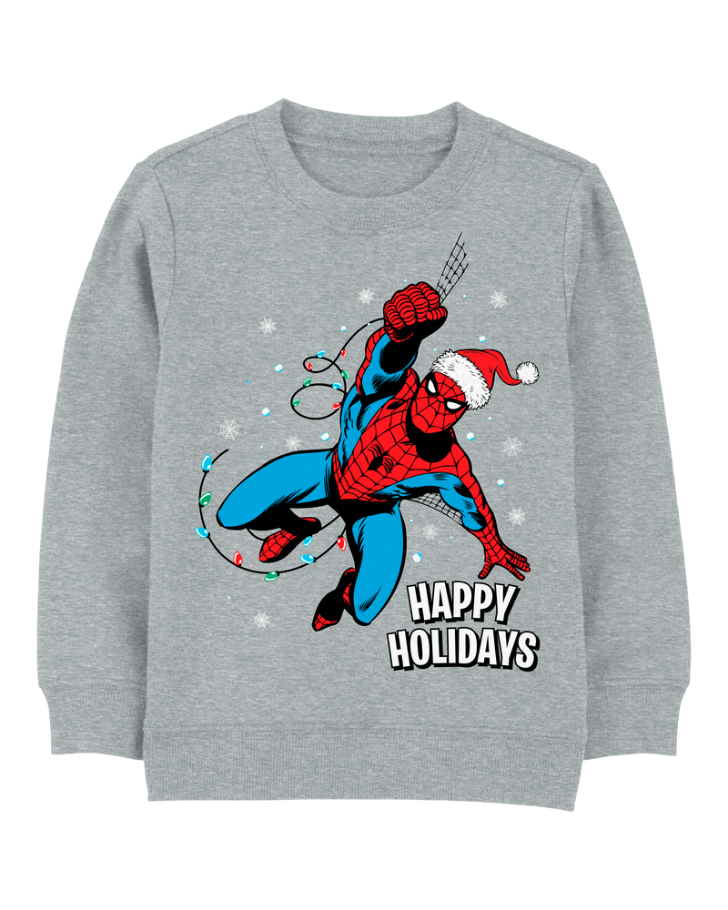Kids Boys Kid Spider Man Christmas Pullover 7 Carter s