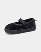 Baby Girl Every Step&reg; First Walker Dress Shoes - Black, image 6 of 6 slides