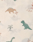 Baby Boy 4-Pack Dinosaur Receiving Blankets - Green, image 3 of 5 slides