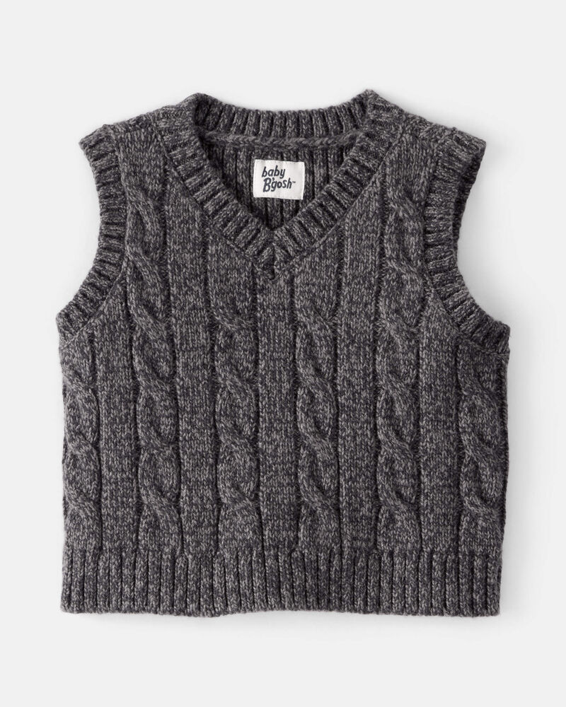 B&eacute;b&eacute; gar&ccedil;on - Gilet sans manches - Gris, image 1 sur 2 diapositives
