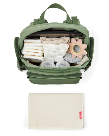 Luna Backpack Diaper Bag - Sage, 