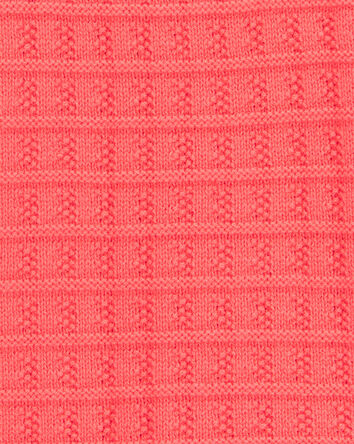 Jeune Débardeur en tricot orange , 