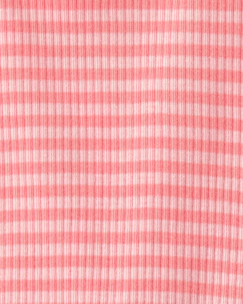 B&eacute;b&eacute; fille - Ensemble 3 pi&egrave;ces haut &agrave; manches courtes camion de cr&egrave;me glac&eacute;e, cache-couche et short - Rose/Ivoire, image 2 sur 3 diapositives