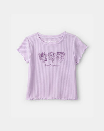 Toddler Girl 2-Piece Bluey&trade; Short-Sleeve Pyjama Set - Purple, 
