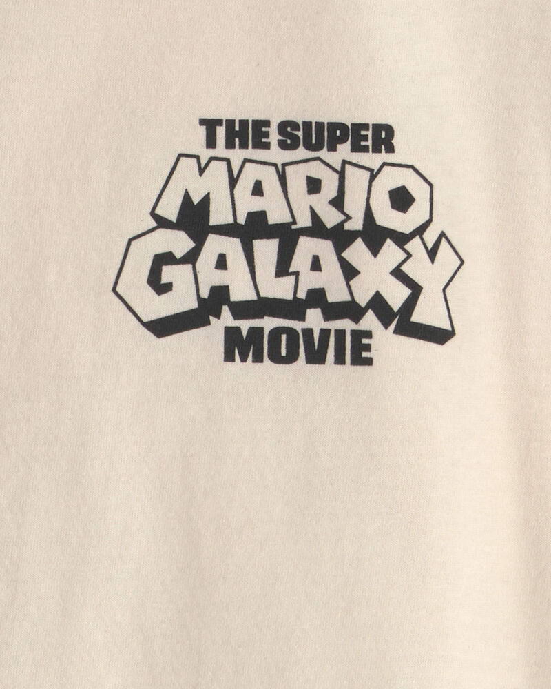 Gar&ccedil;ons - T-shirt &agrave; imprim&eacute; Nintendo Super Mario - Cr&egrave;me, image 3 sur 4 diapositives