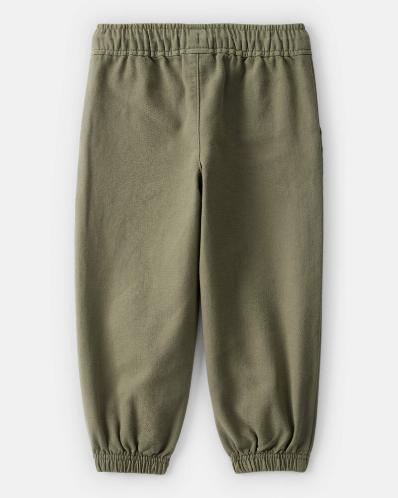Toddler Boy Herringbone Fashion Pants - Green, image 2 of 4 slides