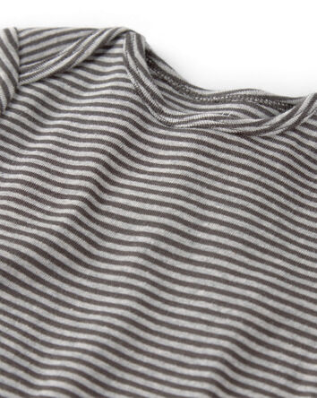 Baby 3-Pack Short-Sleeve Multipack Bodysuits - Black/White, 