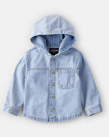 Toddler Boy Denim Fashion Jacket - Blue, 