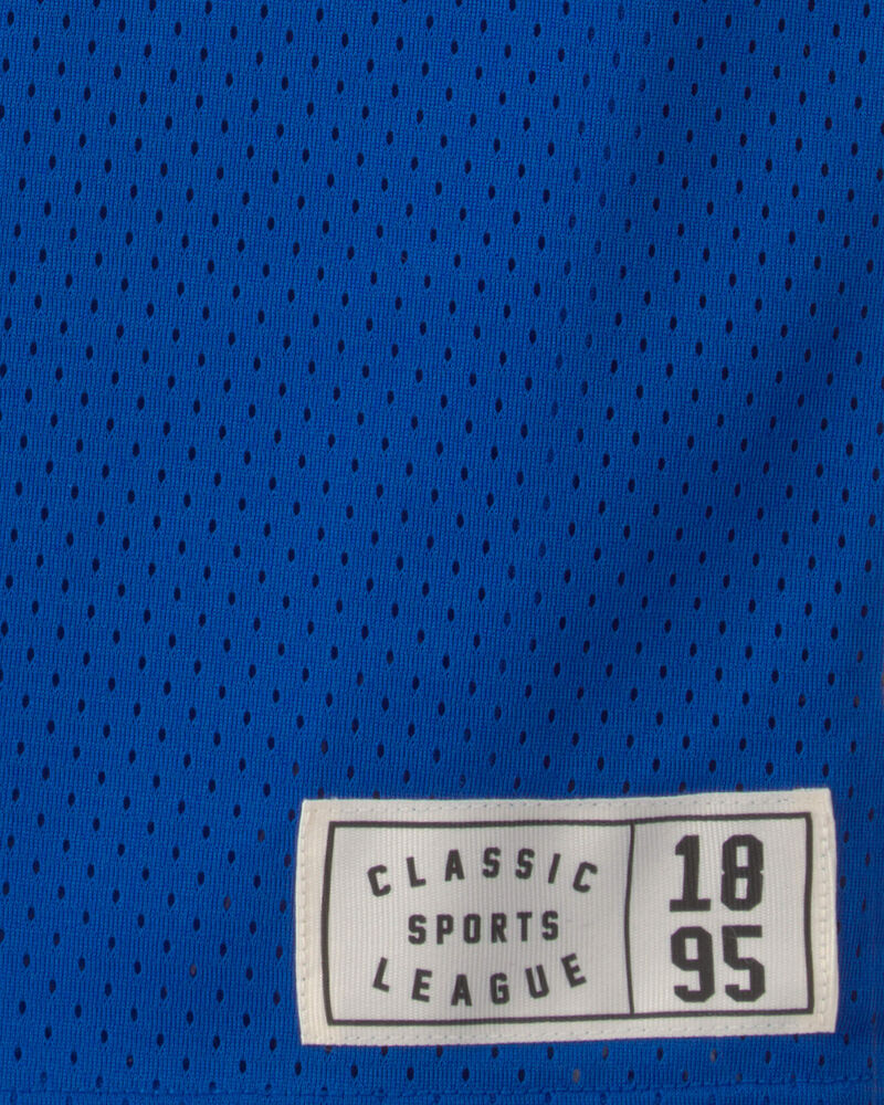 Boys Active Mesh Tank - Blue, image 2 of 3 slides