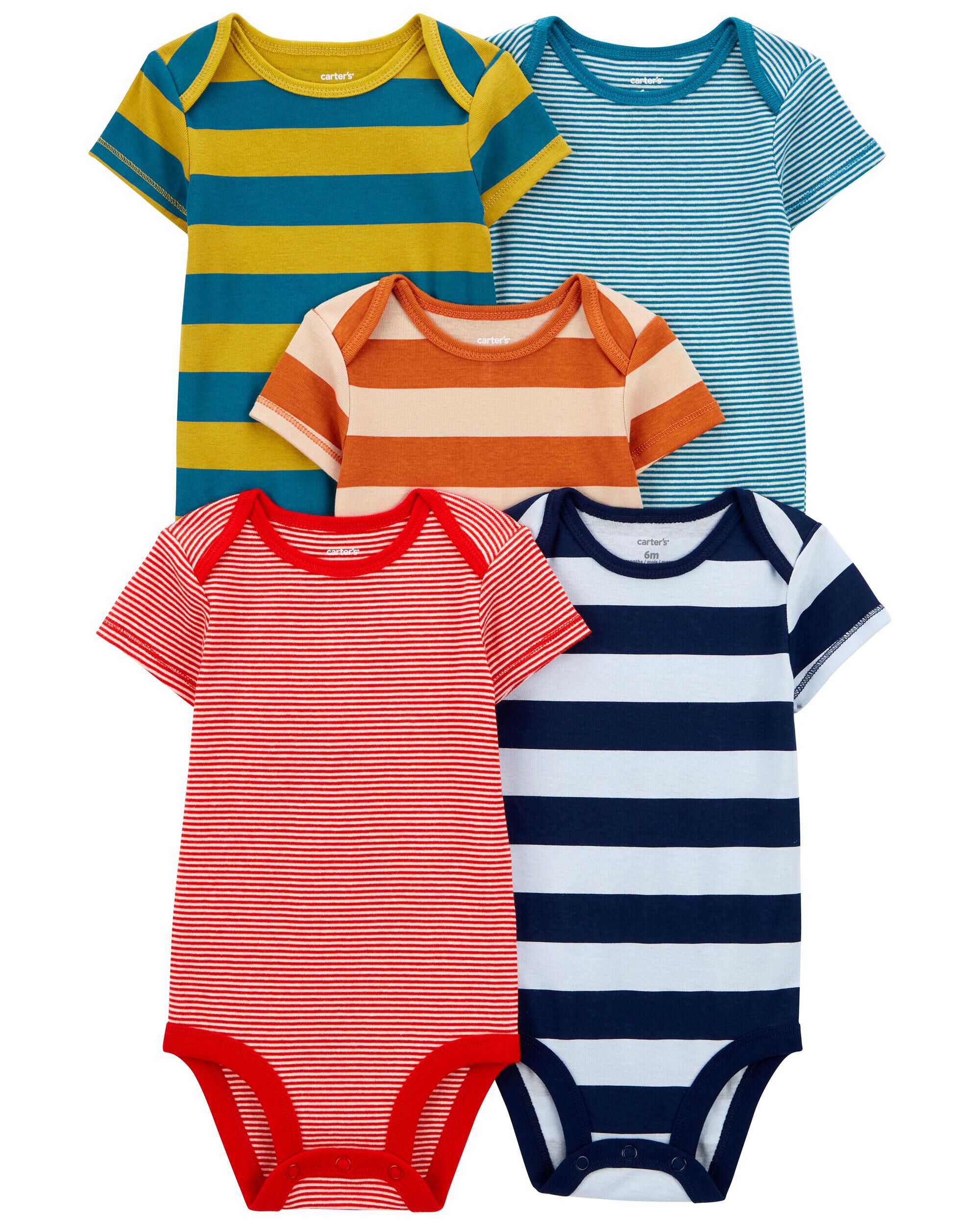 Carter's bodysuits 5 store pack