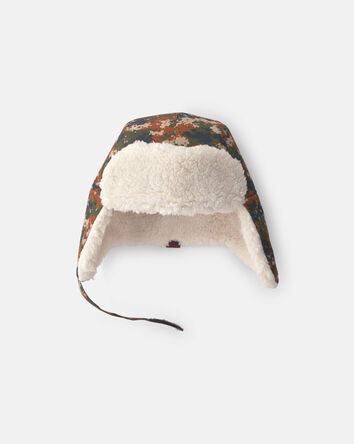 Boys Kombi Drift Aviator Hat - Green Camo, 