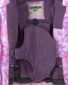 Baby Girl 2 Piece Snowflake Snowsuit- Lilac, image 5 of 13 slides