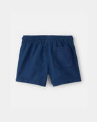 Toddler Boy Twill Shorts - Blue, image 2 of 4 slides