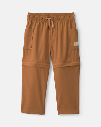 Toddler Boy Poplin Pants - Brown, 