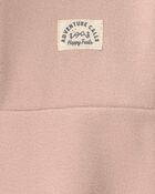 Toddler Girl 2-Piece Recycled Microfleece Top & Pant Set, image 3 of 4 slides