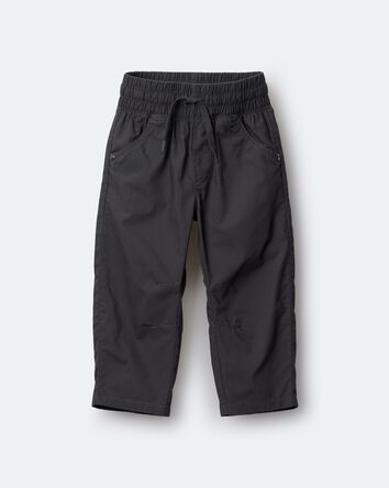 Toddler Boy Dart Pant -  Dark Grey, 