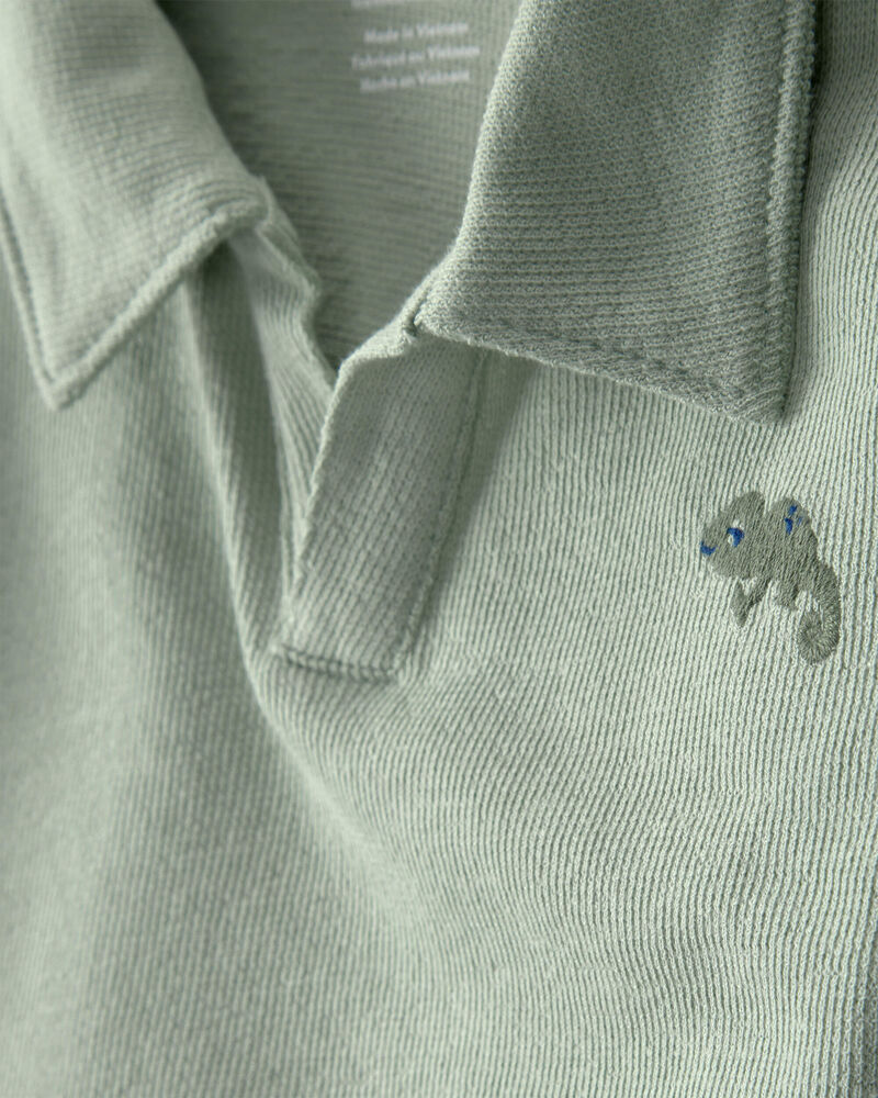 B&eacute;b&eacute; gar&ccedil;on - Ensemble de haut et de short en 2 pi&egrave;ces - Vert, image 3 sur 5 diapositives