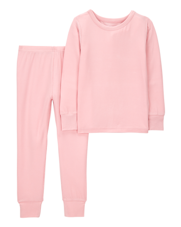 Toddler 2-Piece PurelySoft Pyjamas - Pink, 