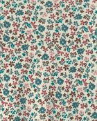 Girls Floral Long-Sleeve Mockneck Top, image 2 of 4 slides