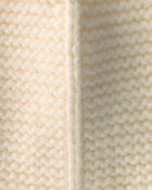 Girls Kombi Dangle Peruvian Hat - Cream, image 3 of 3 slides