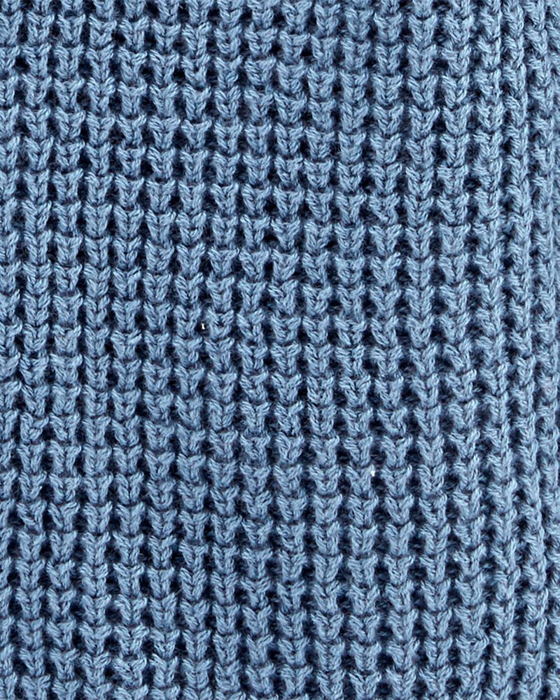 Baby Hooded Cotton Cardigan, image 2 of 3 slides