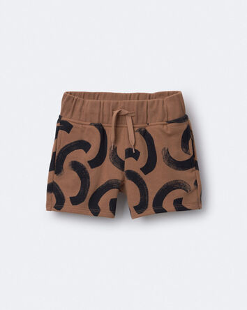 Toddler City Park&trade; Short in Abstract Print - Brown, 
