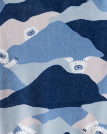 Tout-petit gar&ccedil;on - Pyjama 2 pi&egrave;ces ajust&eacute; en DreamPlush &agrave; manches longues &agrave; imprim&eacute; yeti - Bleu, 