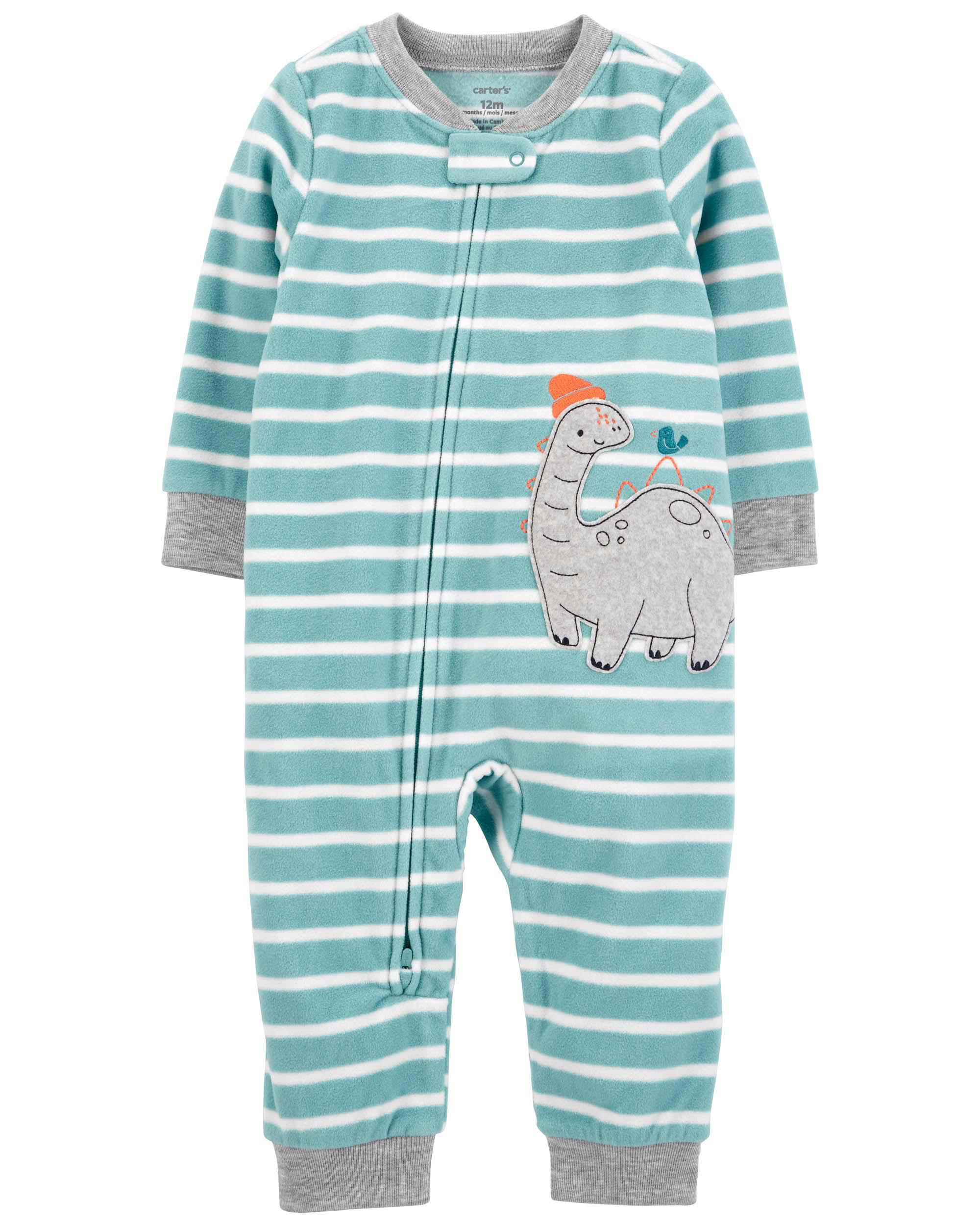Carters fleece footless pajamas online
