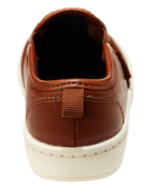 Toddler Faux Leather Casual Sneakers, image 3 of 5 slides